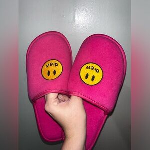 Pink Drew House Slippers